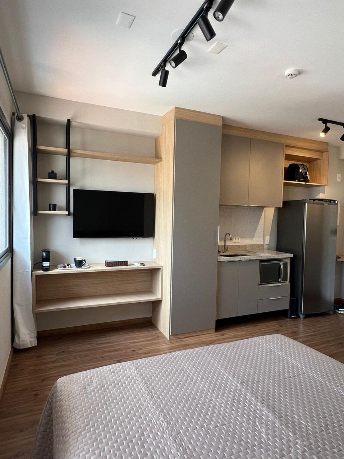 Lindo Studio Atmosfera 360 Novo Proximo Ao Metro E Consulado São Paulo Buitenkant foto